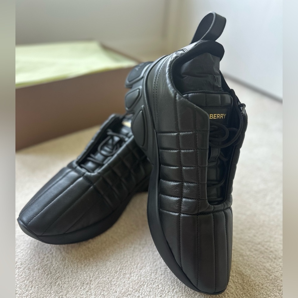 Burberry quilted sneakers